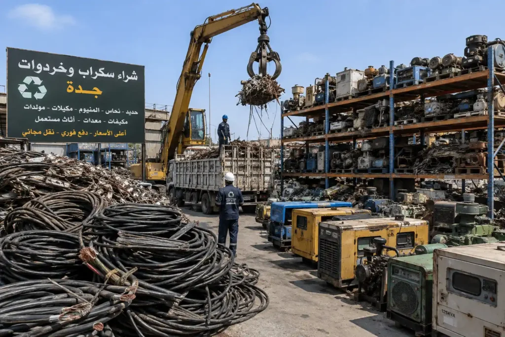 شراء سكراب حي الشرفية جدة