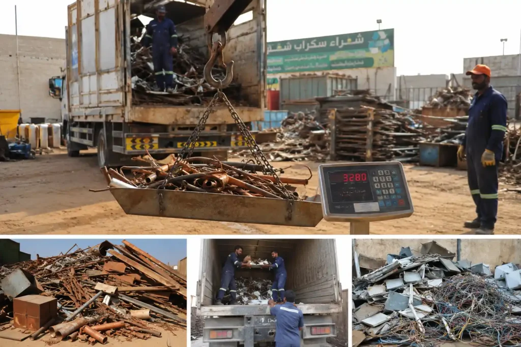 شراء سكراب رابغ ذهبان وثول جدة